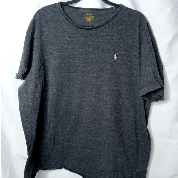 Polo Ralph Lauren Other - Polo Ralph Lauren Mens Size XXL Gray White Pony Heathered Short Sleeve T-Shirt